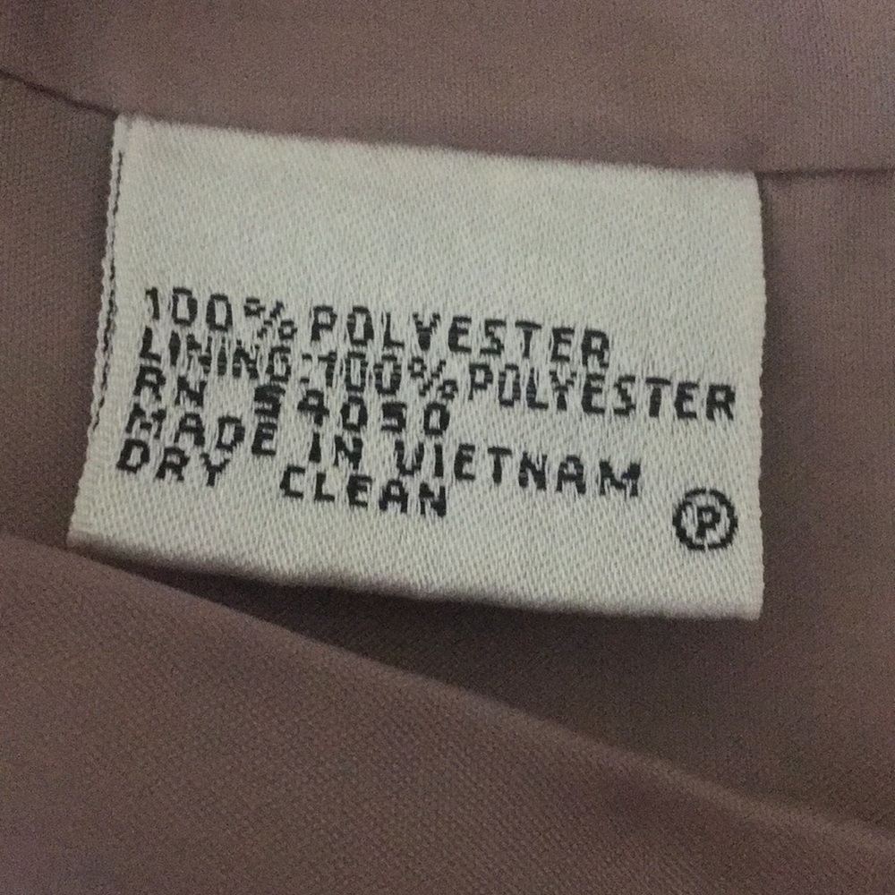 Vintage style Oat color 2 piece skirt/jacket suit - Picture 5 of 8